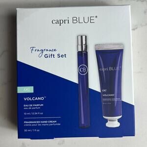 Capri Blue Fragrance Gift Set Volcano 06 Mini Hand Cream and Perfume Spray NWT